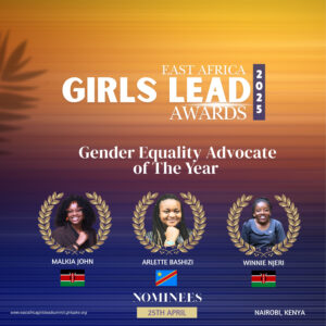 GENDER EQUALITY ADVOCATE OF THE YEAR